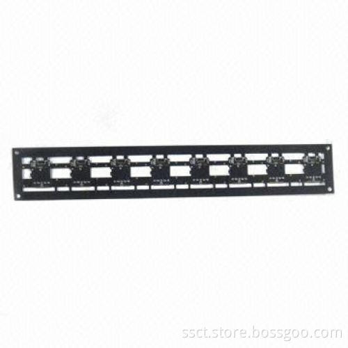 Double-sided PCB with Finger Gold Surface Finish and 0.25mm Minimum Diameter, Made of TG